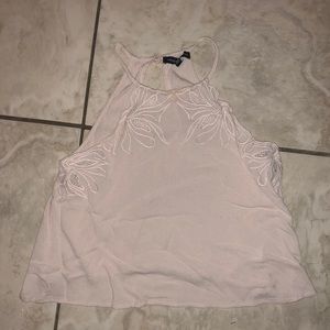 Detailed halter top.